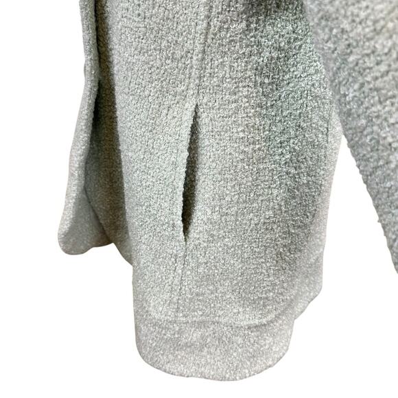 Vintage Donnkenny Wool Blend Boucle Elegant Green Women's Coat Size 10 - Picture 3 of 9